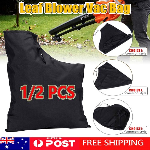 Replacement Black Zip Leaf Blower Vacuum Bag Garden Lawn Leaves Storage