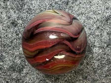 JABO 2010 New Decade Multi Color Oxblood Flame Swirl. .740