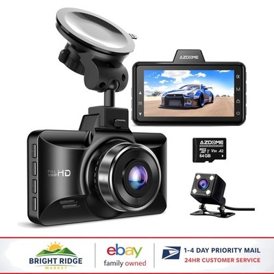 24-Hour Parking Mode Camera with Built-in GPS and Automatic Incident Detection