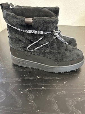 #B548: Puma SNOWBAE SUEDE WNS Stiefel Damen Winterschuhe 402175 01 schwarz Gr.40