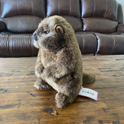 Douglas Chuckwood Groundhog Plush 11'' Realistic Stuffed Animal NEW