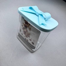 27 oz Round Plastic Storage Container with Lid -Spice  Food Organizer