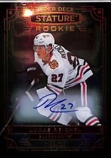 2022-23 Upper Deck Stature Chicago Blackhawks Lukas Reichel RC AUTO #153 /20