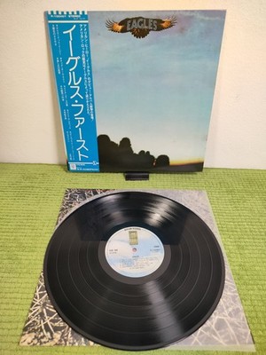 Eagles   Eagles, OBI LP Japan, P-10046Y, NEAR MINT
