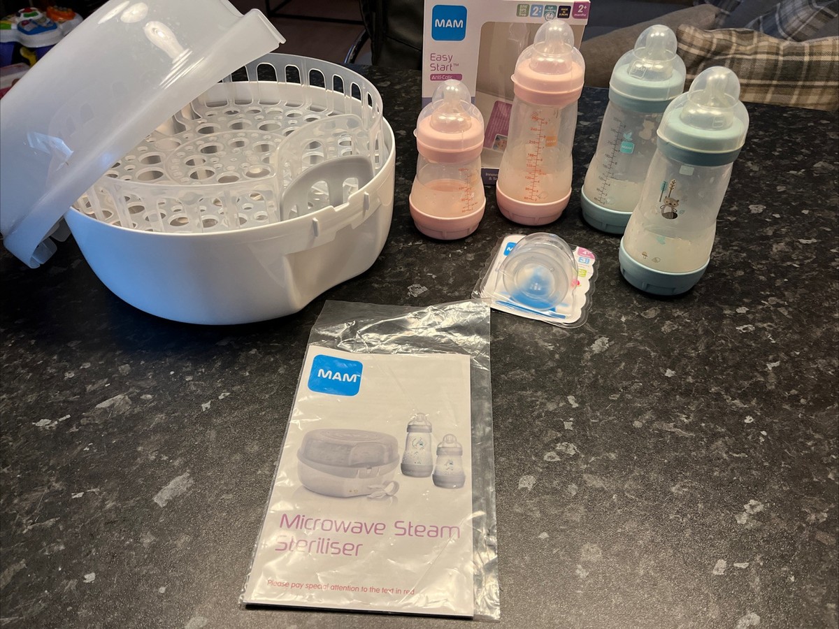 Mam Microwave Steriliser MAM Microwave Steam Steriliser (Grey