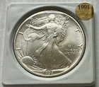 1991 AMERICAN SILVER EAGLE