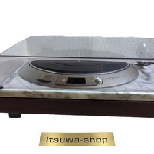 DENON DP-1800 Direct Drive Turntable Record Player with Marble Base 33 45
