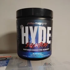 Mr. Hyde, Signature Sustained Energy Pre-Workout, Blue Razz - Size: 7.6 oz