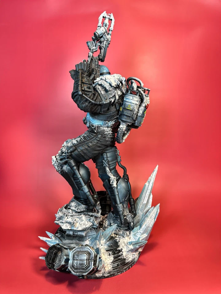 DC Comics Mr. Estatua Personalizada Batman Villano Freeze Escala 1:6 (Leer Desc.) Foto 3 de 4