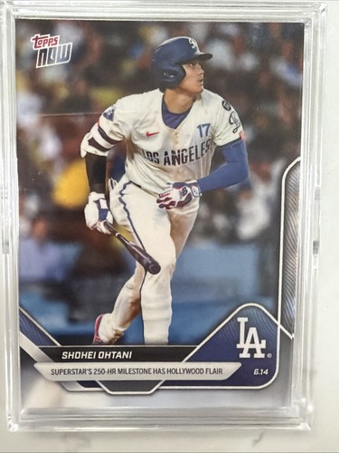 2025 Topps Now Shohei Ohtani #298 Superstar 250 HR Milestone Hollywood Flair