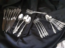22 Pieces Oneida USA Raphael Stainless Flatware