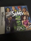 Sims 2 Nintendo DS CIB w/ Manual EA Video Game