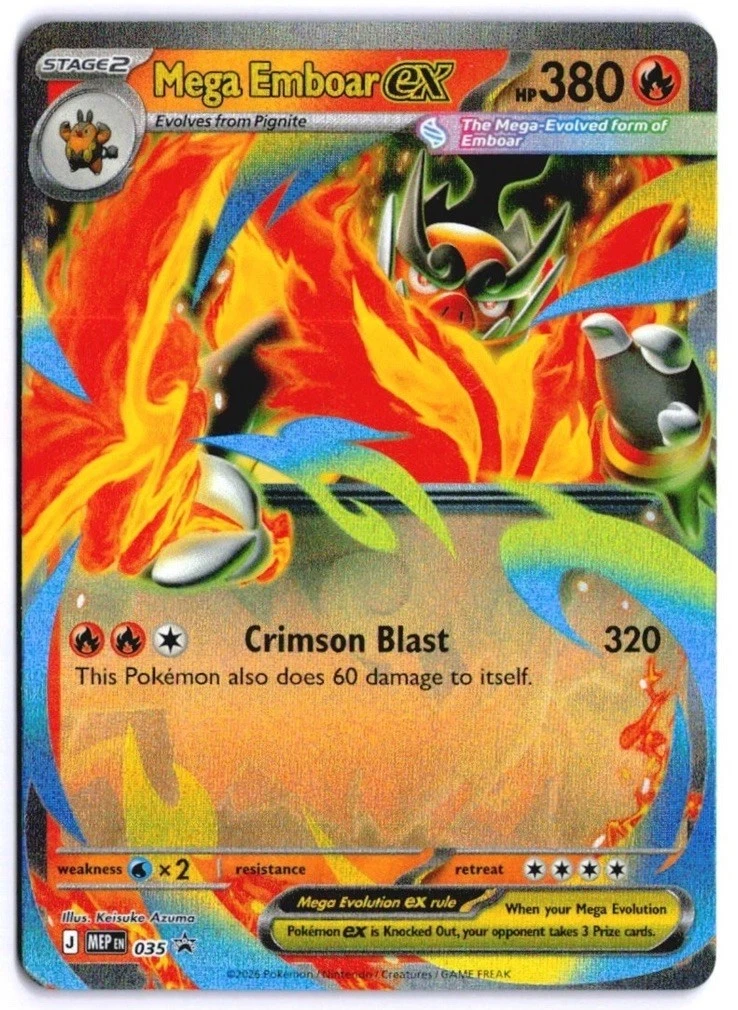 Emboar Ex Pokémon TCG Cards for sale | eBay