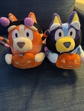 Bluey Halloween Slippers 9/10 Bingo Bluey Pumpkin
