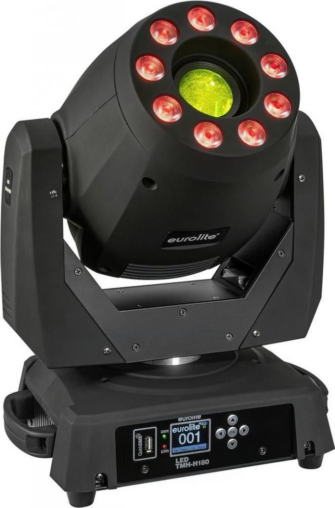 4072027 Eurolite EUROLITE LED TMH-H180 Hybrid Moving-Head Spot/Wash COB (5178608