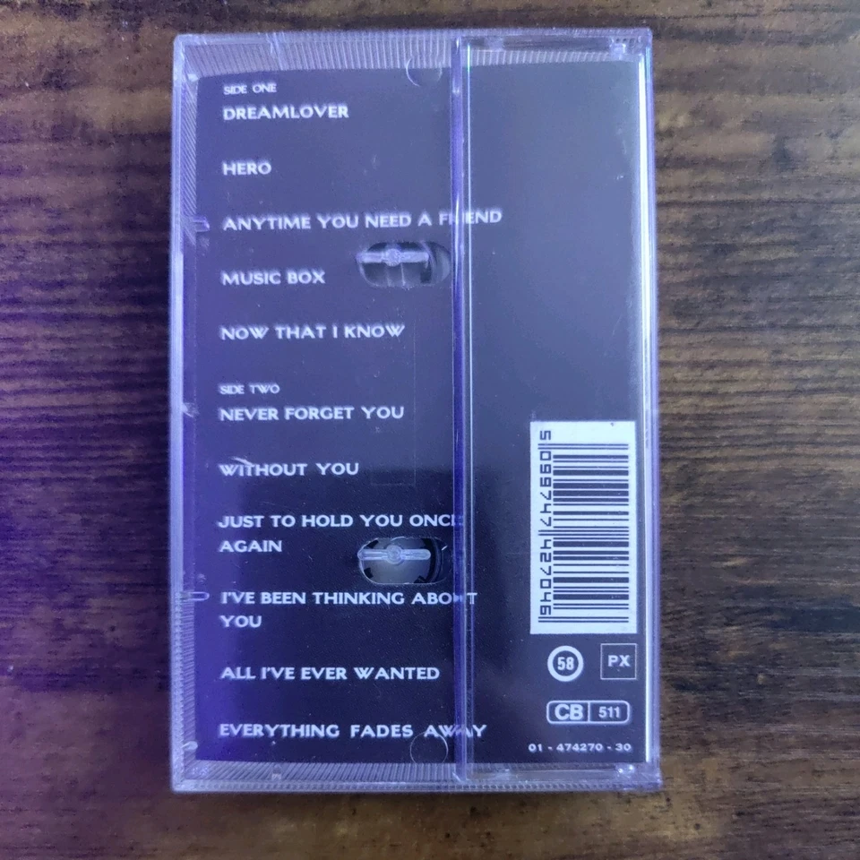 Maria Carey - Music box Cassette VGC 1993 Columbia records - Image 2 of 4