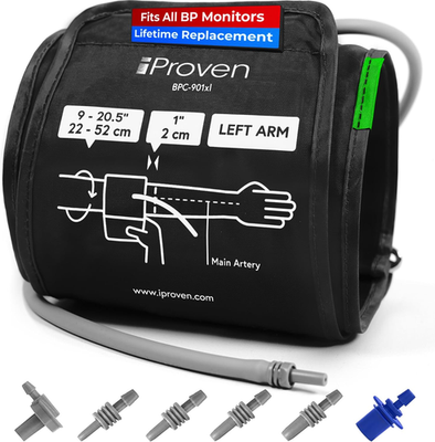 #ad #ad Extra Large Cuff Compatible with All Automatic Blood Pressure Monitors Curved F $22.95