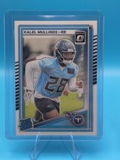 2025 Donruss Optic Kalel Mullings RC #262 Titans Rated Rookie