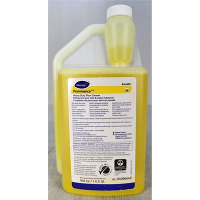 #ad 4 Bottles Diversey 94996440 Prominence Heavy Duty Floor Cleaner 32 oz Each $44.95