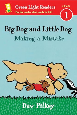 Big Dog and Little Dog Making a Mistake (Reader) (Green - Paperback NEW Dav Pilk