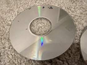 Lot of 4 SEGA Saturn Games & 1 PS1 DISC ONLY SCRATCHED UNTESTED