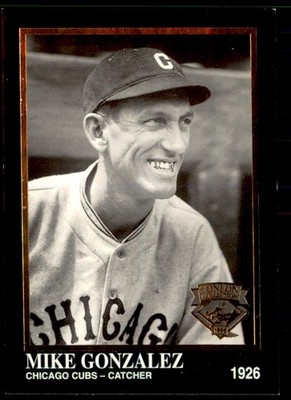 1995 Conlon Collection TSN Green Mike Gonzalez Chicago Cubs #1380 | Cuba