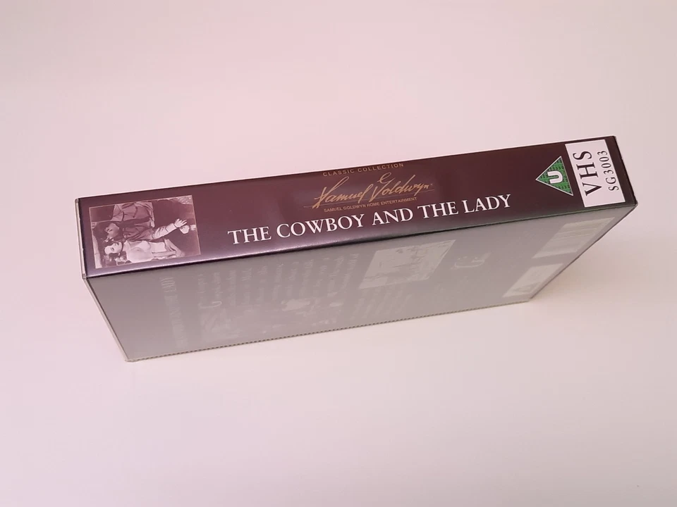 The Cowboy And The Lady 1938 VHS UK PAL Video Gary Cooper Merle Oberon - Bild 3 von 4