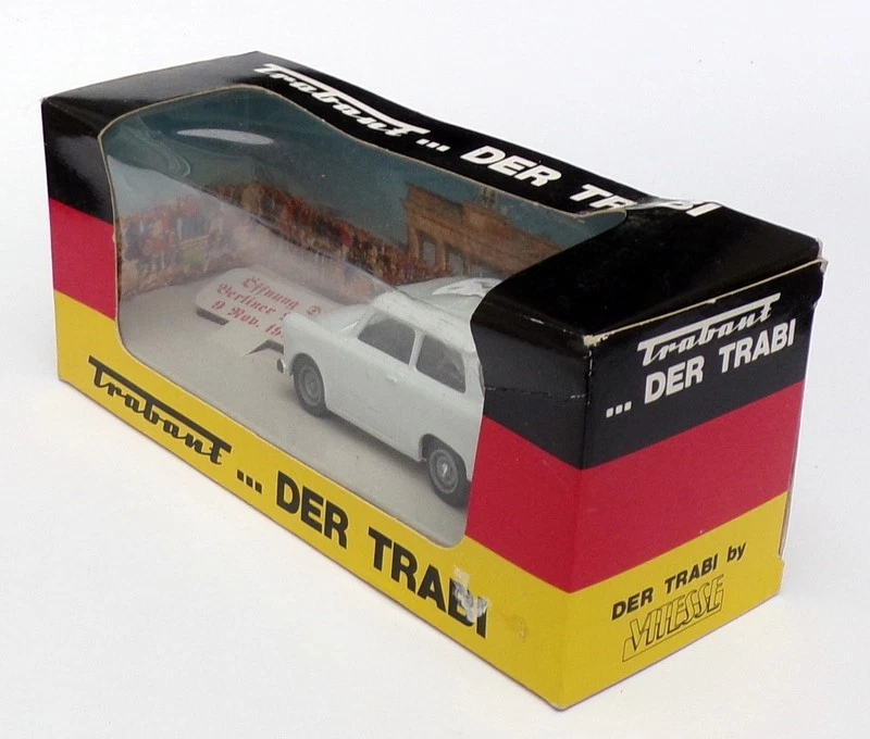 Vitesse 1/43 Scale Model Car V06400W - Trabant Der Trabi - White - Image 3 of 3