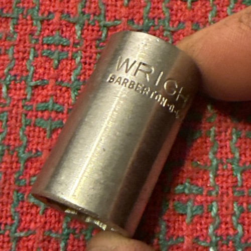 Vintage Wright Tool S155 5/8” Socket 1/2 Drive USA 🇺🇸 NOS Barberton | eBay