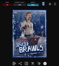 VIDEOGAME Topps WWE Slam 25 - MAIN EVENT JINGLE BRAWLS Motion - SHEAMUS
