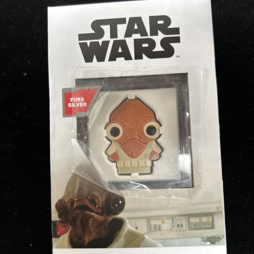 Star Wars Chibi Silver - 14. Admiral Ackbar COA #119 - Star Wars series