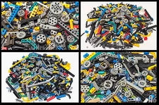 ☀️Lego Bulk Lot 100 Technic Mindstorms NXT RCX Liftarms Bricks Axles Pins Gear