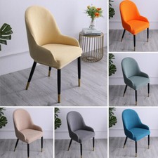 Funda de asiento con respaldo elástico elástico para silla de comedor