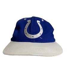 Vintage Sports Specialties Colts 90s Plain Logo Indianapolis Snapback Hat Cap