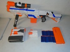 Nerf N-Strike Elite Retaliator Dart Gun Blaster w/ Attachments, Magazines, Darts