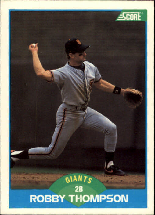 1989 Score #172 Robby Thompson - NM