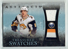 10-11 UD Artifacts Treasured Swatches  Derek Roy  /50  Patch--Jersey