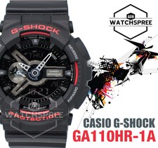 GA-110HR-1A Black G-shock Men's Watches Analog Digital Resin Band