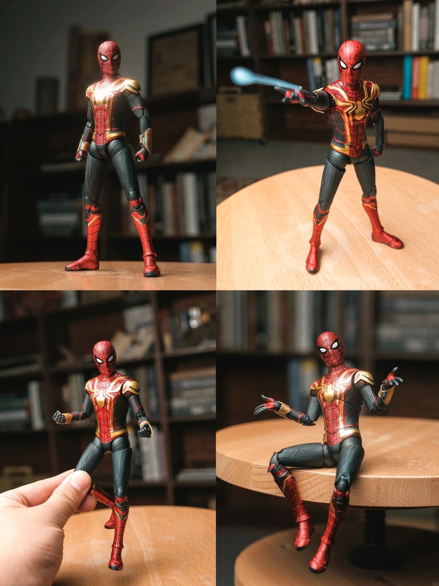 NEW ZD TOYS No Way Home Movie Figure Spider-Man integrated suit 7