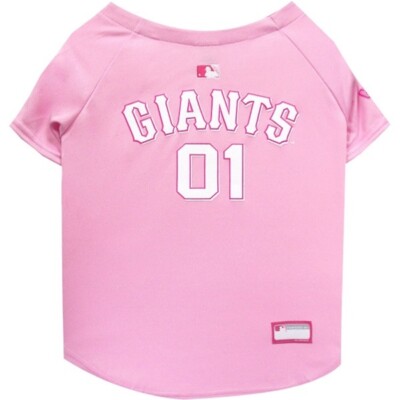 Pets First San Francisco Giants Pink Pet Jersey - X-Small | eBay