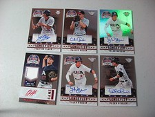 2015 STARS & STRIPES GAME GEAR autograph BLAKE PAUGH 03/49 red ink 