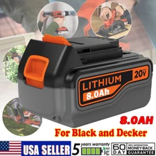 8000mAh 20V Max Lithium Battery For Black+Decker LBXR20 LBX20 LB2X4020 LB2X3020