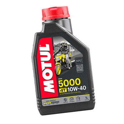 MF1600 - 1LT Engine Oil 10W40 MOTUL 5000 Hc-Tech MA2 Base-Sintetica for Moto 4t