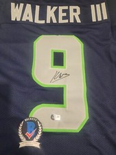 Kenneth Walker III Signed Autographed Seahawks Jersey Beckett Authenticated