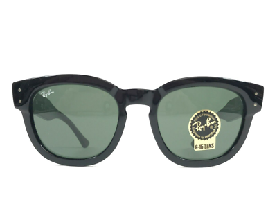 Ray-Ban Sunglasses RB0298S 901/31 Polished Black Mega Hawkeye with