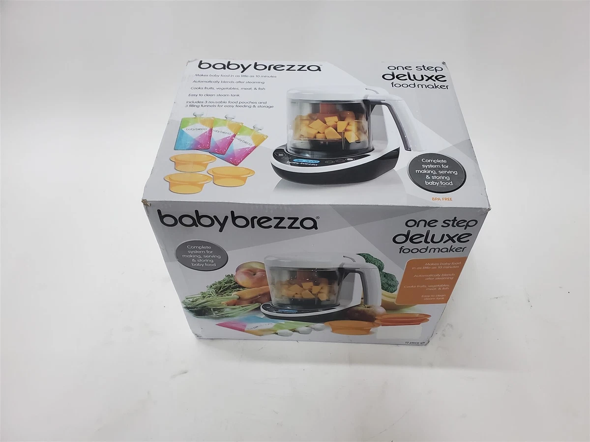 Baby Brezza Small Baby Food Maker Set – Cooker and Blender in One to Steam  and Puree