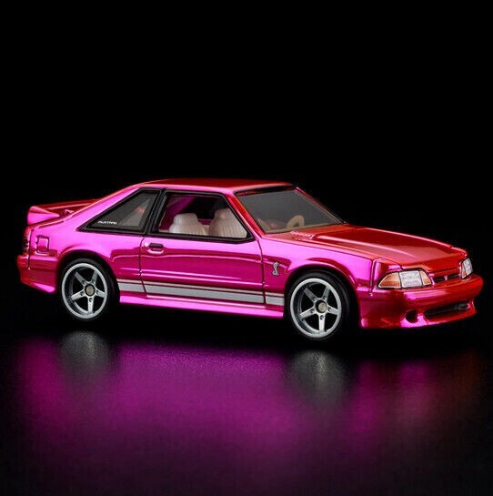 ホットウィール RLC ピンク マスタング Mustang Cobra R 1 Hot Wheels RLC Exclusive Pink Edition 1993 Ford Mustang