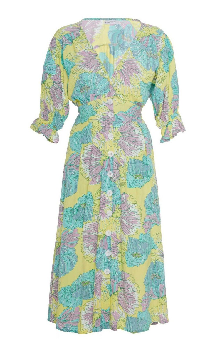 Faithfull the Brand Rafa Midi Dress US SIZE 2/ X-Small- XS NEW | eBay