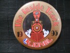 LIONEL TRAIN INSIDE THE TRACK PINBACK COLLECTOR BUTTON 1995 FREE SHIPPING, MINT — photo 6