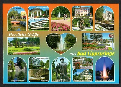 HQ  -  Postcard  neu  -  Herzliche Grüße aus Bad Lippspringe  
